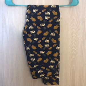 Lularoe Rabbit Leggings OS